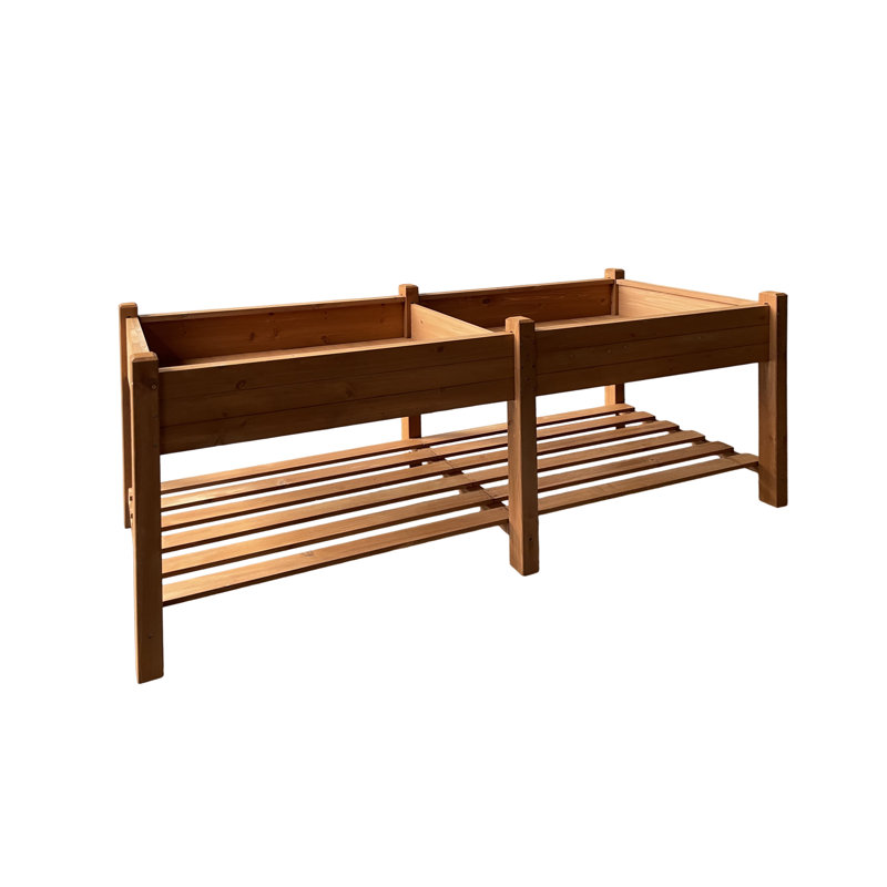 Raised Garden Bed, Brown