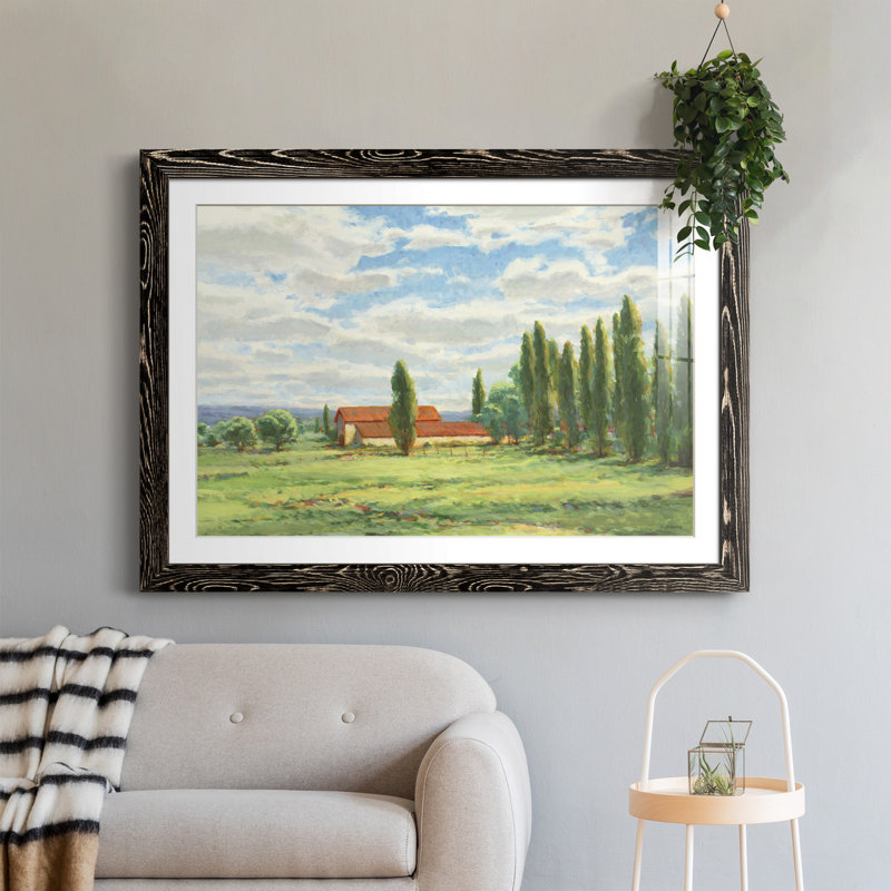 Cinéma d'été - Cadre photo, reproduction d'art sur papier, H 37,5 po x l 27,5 po x P 1,5 po, Cadre noir