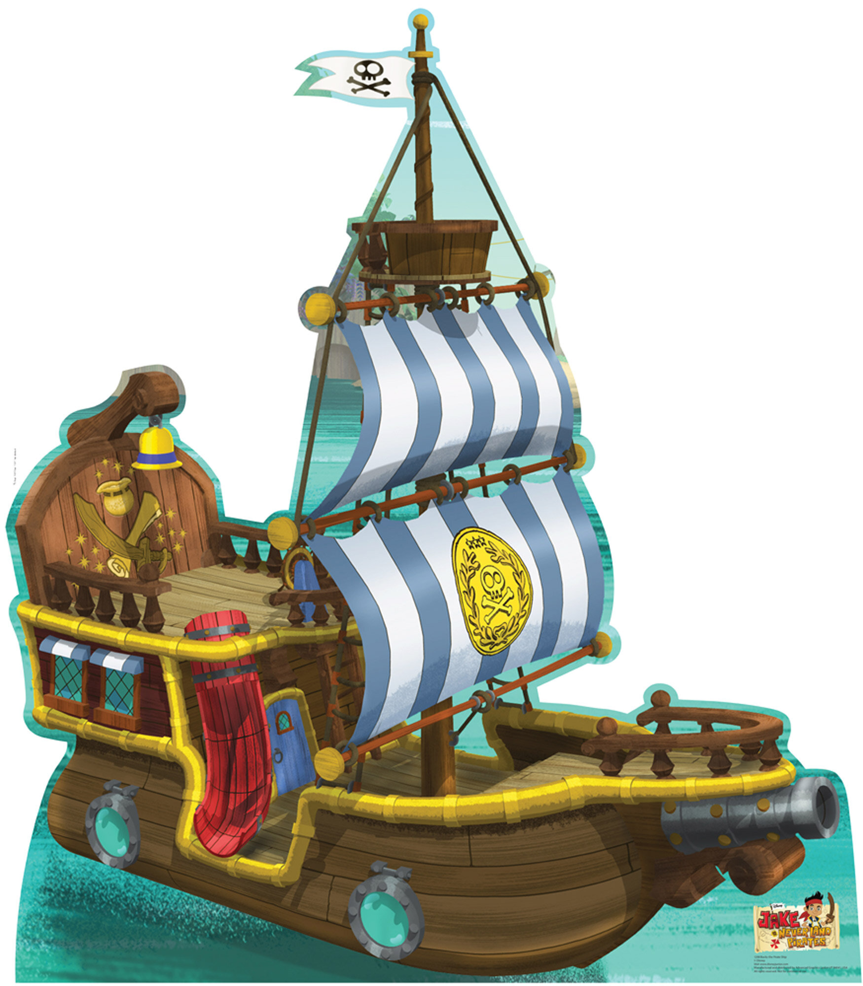 Advanced Graphics Bucky the Pirate Ship / Disney Jake and Neverland ...