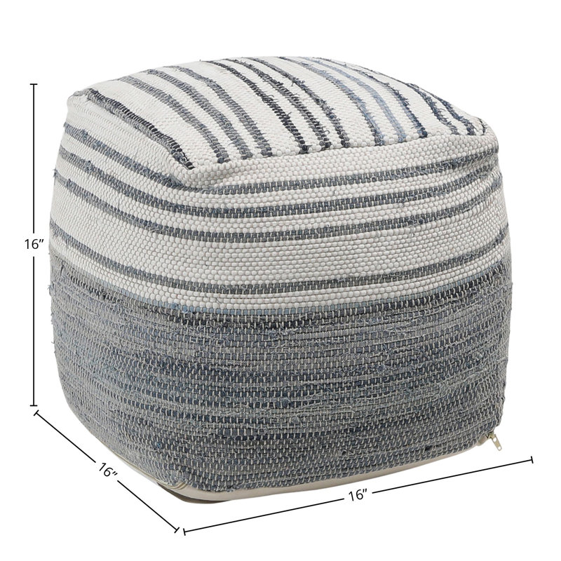 Meira Upholstered Pouf
