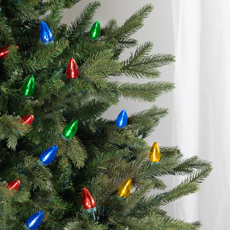 Ensemble de 25 lumières de Noël à DEL C7, Multicolore