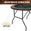 Barrington 6-person Folding Poker Table With Poker Chips And Card Set