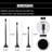 Industrial Taper Candle Holder Set Of 3 - Cast Iron Candlestick Holders In Varying Heights For Wedding, Dining Table, And Home Decoration-1577082497
