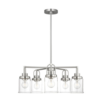 Alphild Five Light Chandelier from