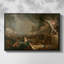 The Course of Empire: Destruction, 1836 - Thomas Cole, toile tendue avec châssis-1728010582-1728010583