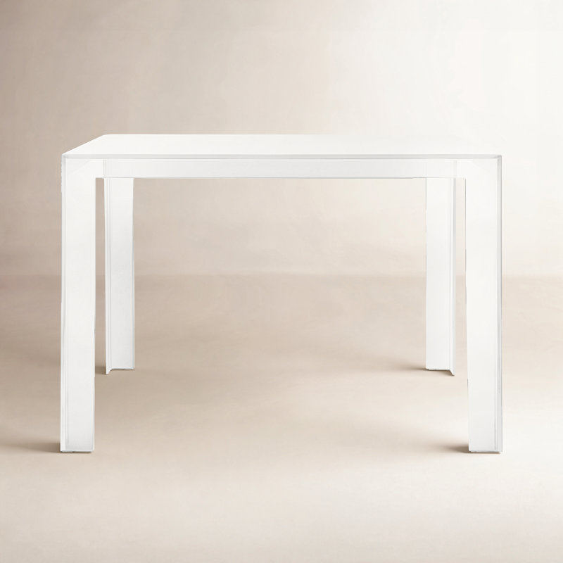 Invisible Coffee Table, Crystal, 28.35" H x 39.37" L x 39.37" W