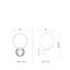 Applique murale en aluminium Badrieh-440609834-440609835