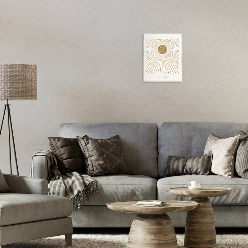 Soleil Boho, art mural sur bois par Reinders