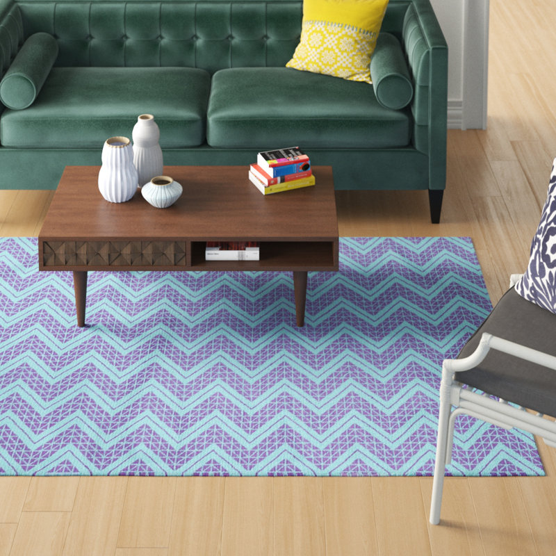 Stephenie Chevron Indoor Rug, Rectangle 5' x 7'
