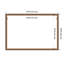 Antique Bronze Framed Dry Erase Magnetic Board Organization Boards-1885875010