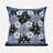 Sun Flowers Floral Outdoor Reversible Throw Pillow-755244067-755244065
