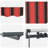 Vidaxl Automatic Retractable Awning With LED Red And White Stripe-114017509-114017508
