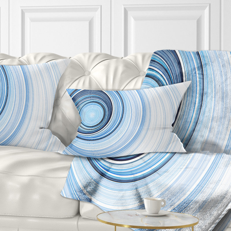 Coussin Blue, Rectangulaire, 12 po x 20 po