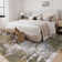 Fillender Modern Area Rugs Non-Slip Washable Abstract Soft For Living Room