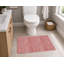 Tapis de toilette rectangulaire antidérapant à chevrons-1359314072-1359314052