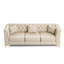 Canapé 3 places avec 2 repose-pieds et 3 coussins-133040407