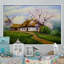 «Old Country Village», reproduction d'art sur toile-270709656-270709646