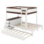 Bunk Bed With Desk, Storage Drawers And Trundle-544370638-544370639
