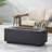 Grey Concrete 40" Outdoor Fire Pit, 40,000 - Enjoy A Warm And Pleasant Experience Grey, Rectangular Enhance Your Time-143981897-143981911