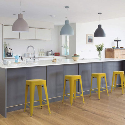 Lehman Counter Stool with Metal Frame