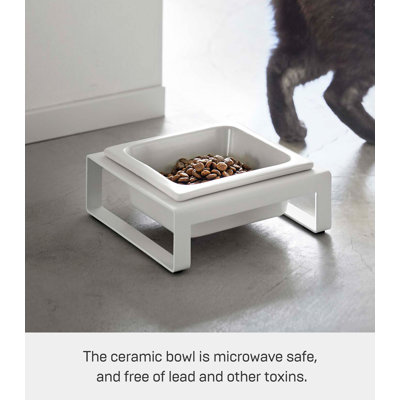 Steel and Ceramic Elevated Feeder