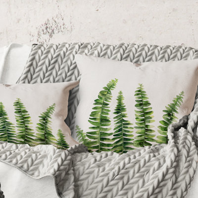Floral Throw Pillow
