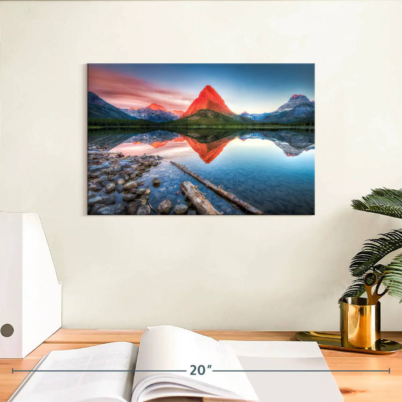 Glacier du parc national Alvord Glow, H 8 po x l 12 po