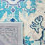 Tapis de style oriental bleu clair-1096041783
