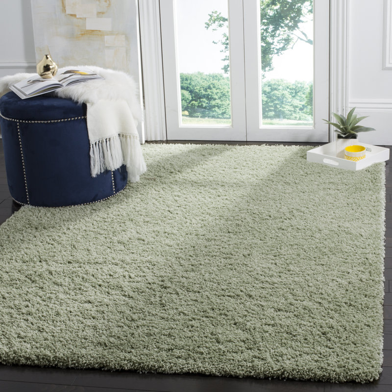 Combs Sgl-Laguna Shag Performance Solid Color Rug, Rectangle 5'3" x 7'6"