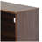 Walnut Foldable Desk Cabinet with Storage Drawers & Shelves - Space-Saving Home Office Organizer for Small Spaces, Dormitory & Kitchen