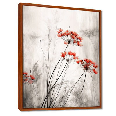 Red Grey Herb Garden III