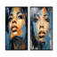 Ensemble de 2 décorations murales Azure Aaliyah-102572218-102572213