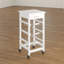 Solid Wood Top Kitchen Cart