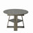 43.3''-59'' Extendable Round Dining Table For 4-8, Mid Century Modern Wooden Round Table With Removable Leaves Space Saving, For Kitchen Living Room-1913116948
