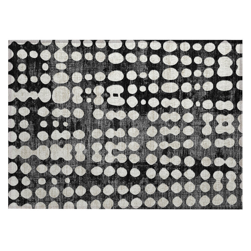 Yasmir Indoor / Outdoor Rug, Rectangle 1'8" x 2'6"