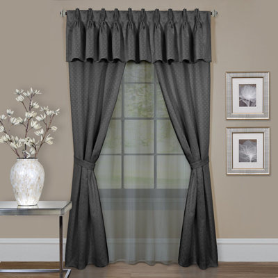 Semi Sheer Curtain Single Panel