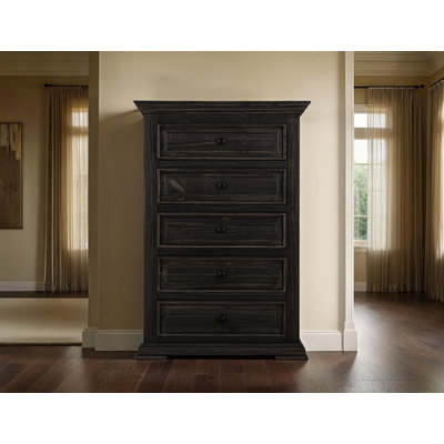 Terra Dark 5 Drawer, Chest
