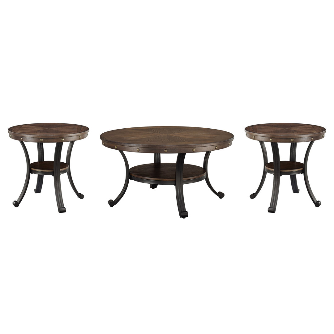 Roni 3 - Piece Living Room Table Set Trent Austin Design®