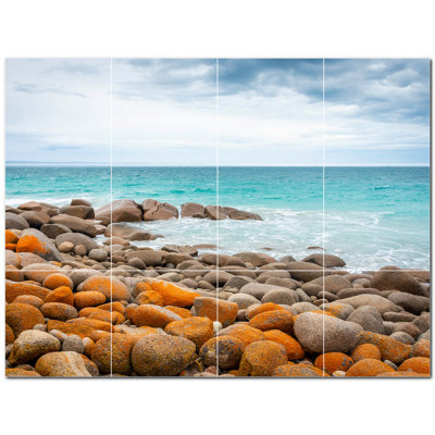 4.25'' x 4.25'' Satin Ceramic Decorative Mural