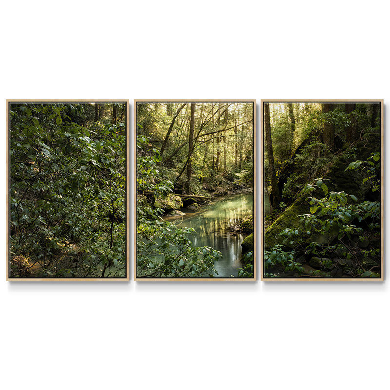 3 lumières filtrées II, Naturel, H 36 po x l 75 po x P 2 po