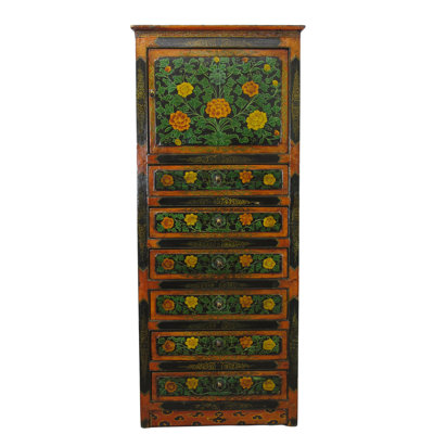 Solid Wood Accent Cabinet