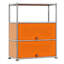 Armoire d'appoint à 2 portes avec tablettes réglables-1324968579