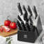 Ensemble de 16 couteaux HENCKELS Solution, noir