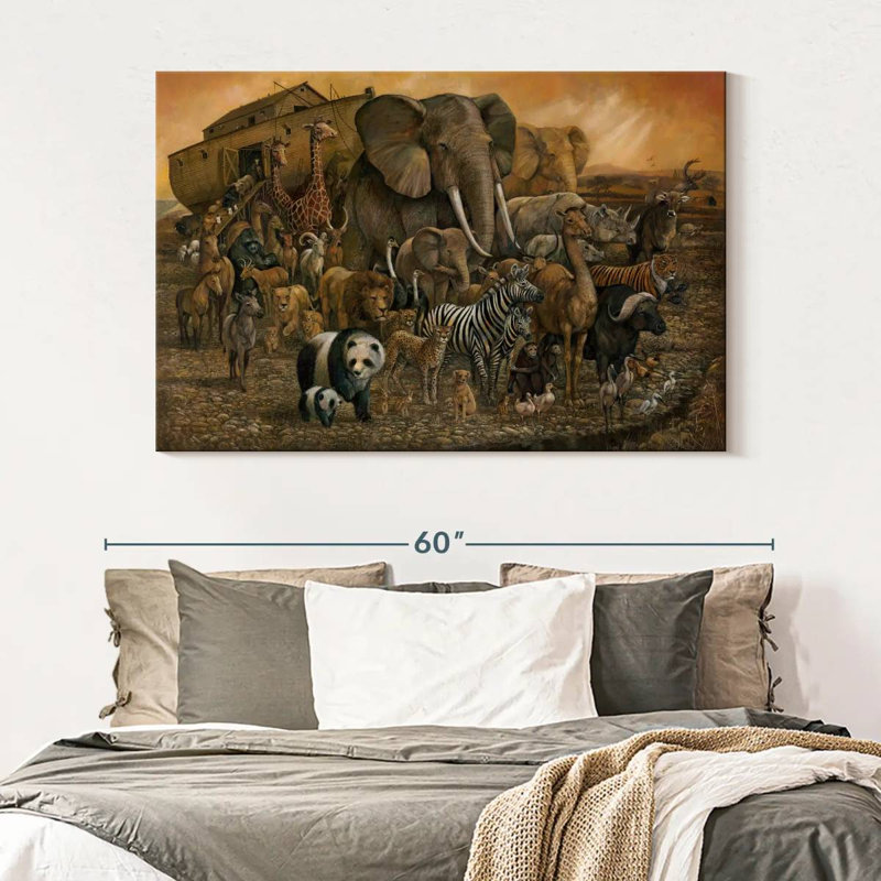 Brampt Noah's Ark, 34" H x 51" W