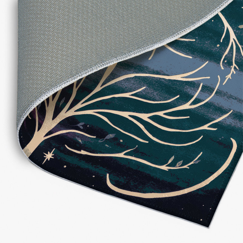 Tapis intérieur et extérieur Forest Mirage, Rectangle 1 pi 6 po x 2 pi 6 po