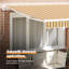 Brayden Studio 250cm D Retractable Door / Window Awning-1254043310-1254043314
