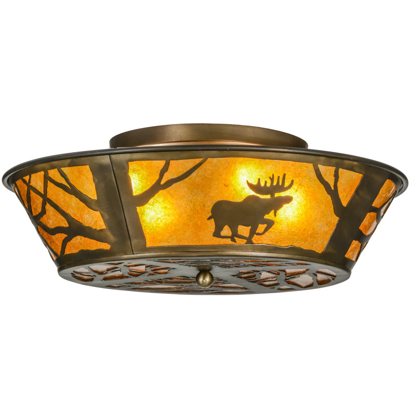 Mica Flush Mount