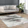 Camillo Abstract Design Modern Gray/Beige Area Rug