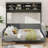 Space-Saving Queen-Sized Wall-Mounted Foldable Murphy Bed-925976377