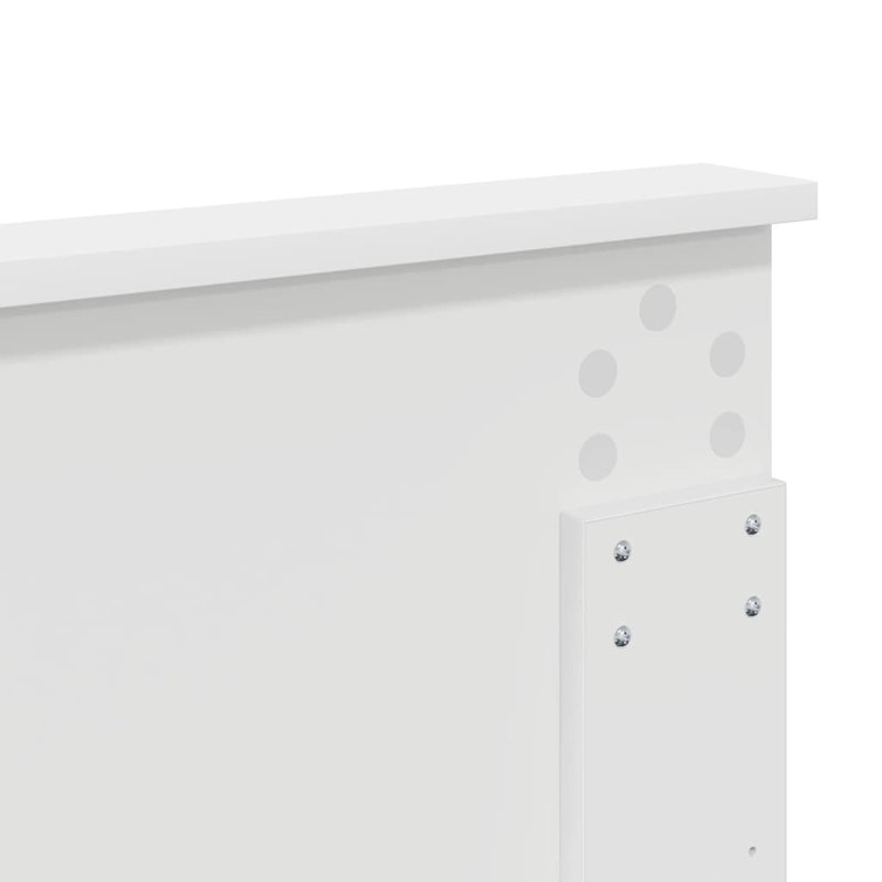 Headboard, EU Double - 135 x 200 cm, Gloss White